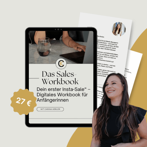 Das Sales-Workbook - Dein erster Insta-Sale