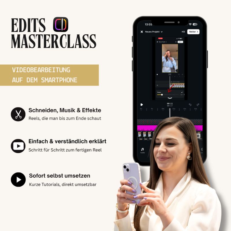 Edits Masterclass - Carina Kerler Infografik